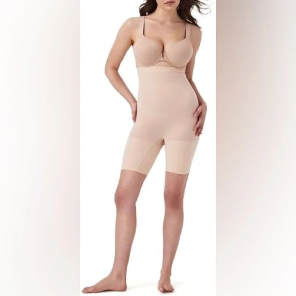 New Spanx Higher Power Shorts - High-Rise Waist Shapewear Sz XL - Picture 2 of 7